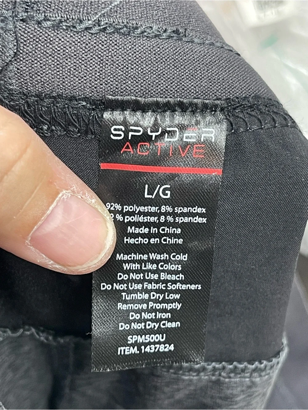 Spyder Active Proweb Soft Shell model, featuring a quick-dry‎ material - Picture 3 of 4